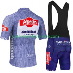 Homme Tenue Cycliste et Cuissard à Bretelles Alpecin Deceuninck 2024